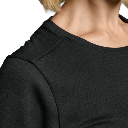 2XU Womens Aero Tee - Black/Silver Reflective