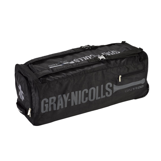 Gray Nicolls GN 1100 Cricket Wheel Bag - Black