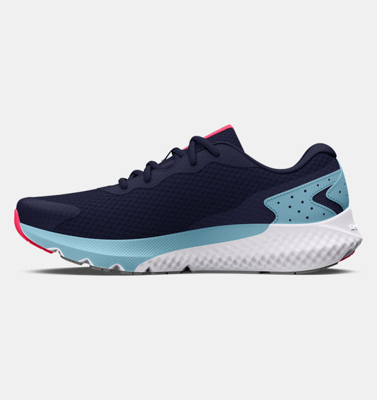 Under Armour  Girls Charged Rogue 3 GS - Navy/Blue/Pink