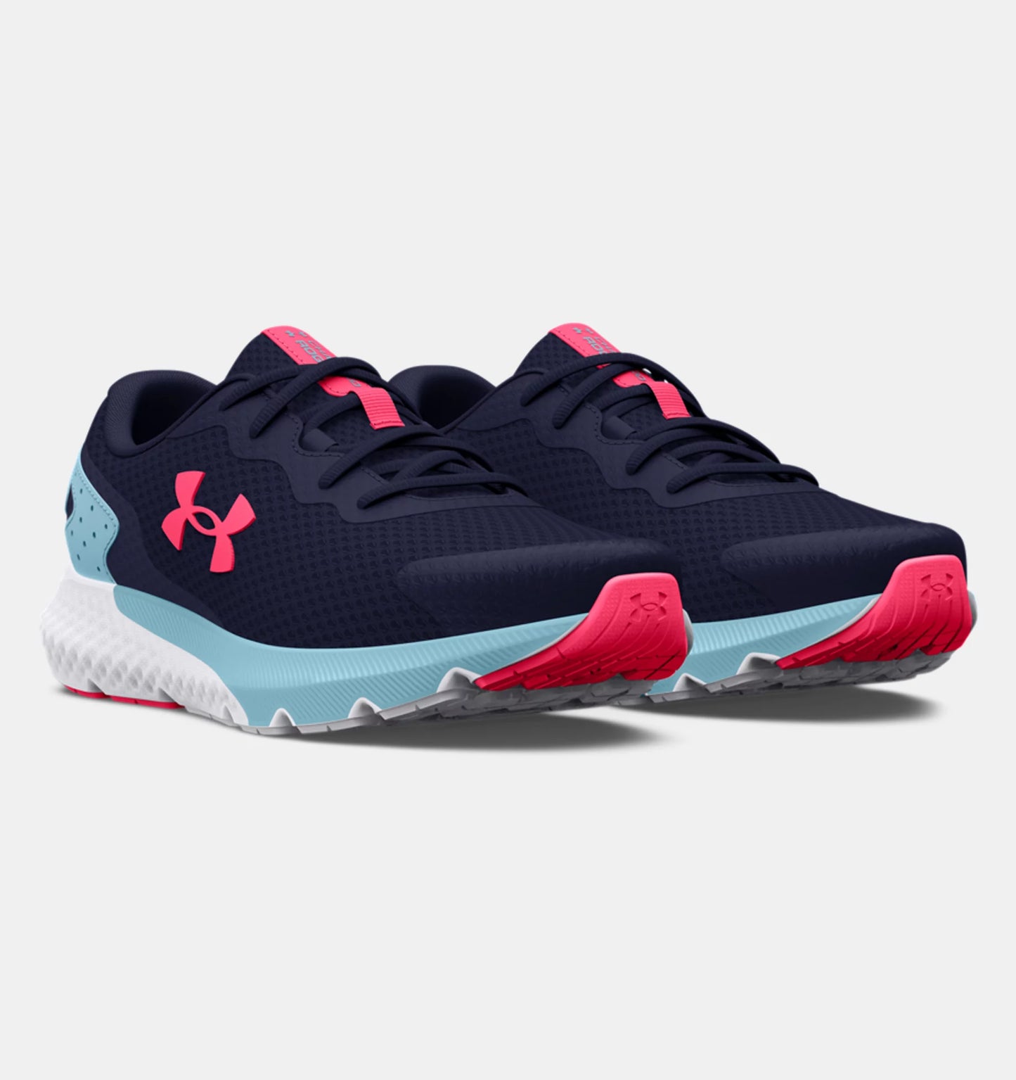 Under Armour  Girls Charged Rogue 3 GS - Navy/Blue/Pink