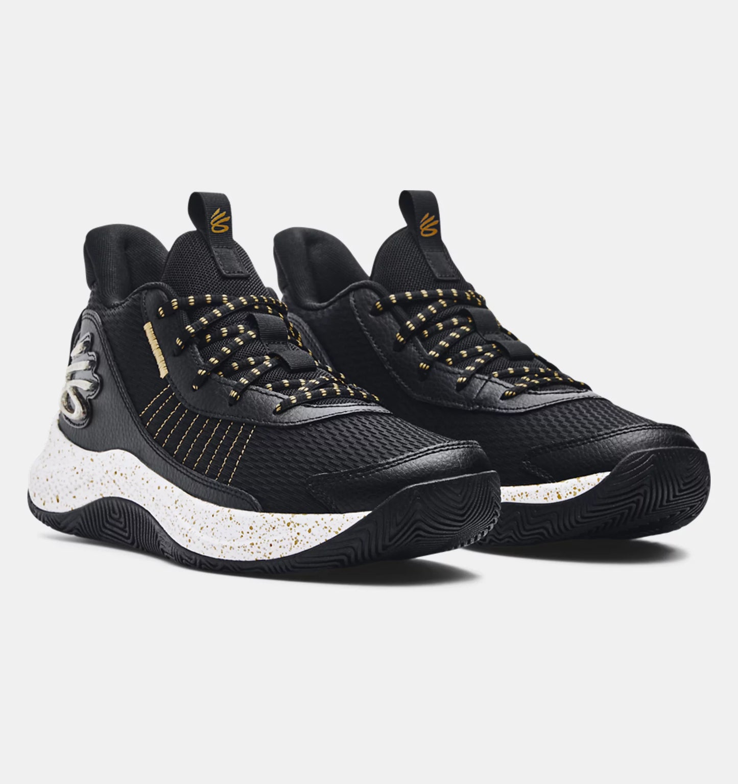 Under Armour Unisex Curry 3Z7 Basketball Shoes - Black/Gold