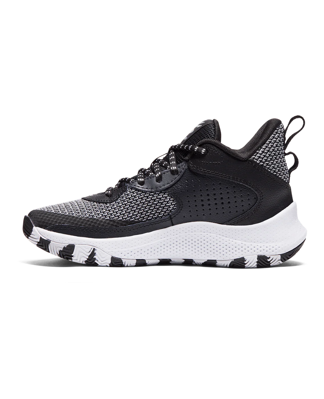 Under Armour Kids GS Curry 3Z 24 Basketball Shoes - Black/Halo Gray