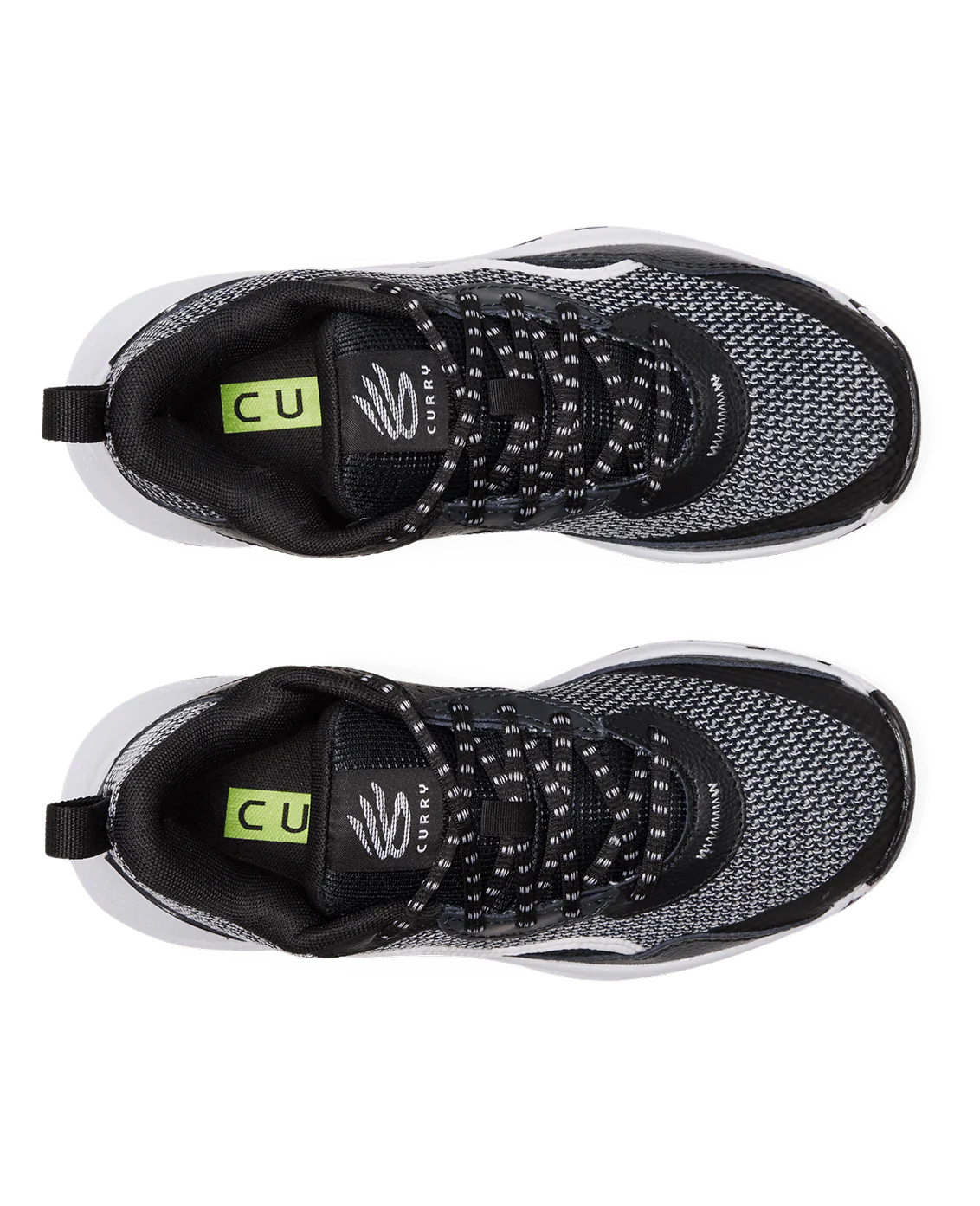 Under Armour Kids GS Curry 3Z 24 Basketball Shoes - Black/Halo Gray