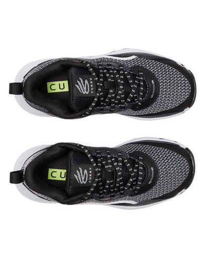 Under Armour Kids GS Curry 3Z 24 Basketball Shoes - Black/Halo Gray