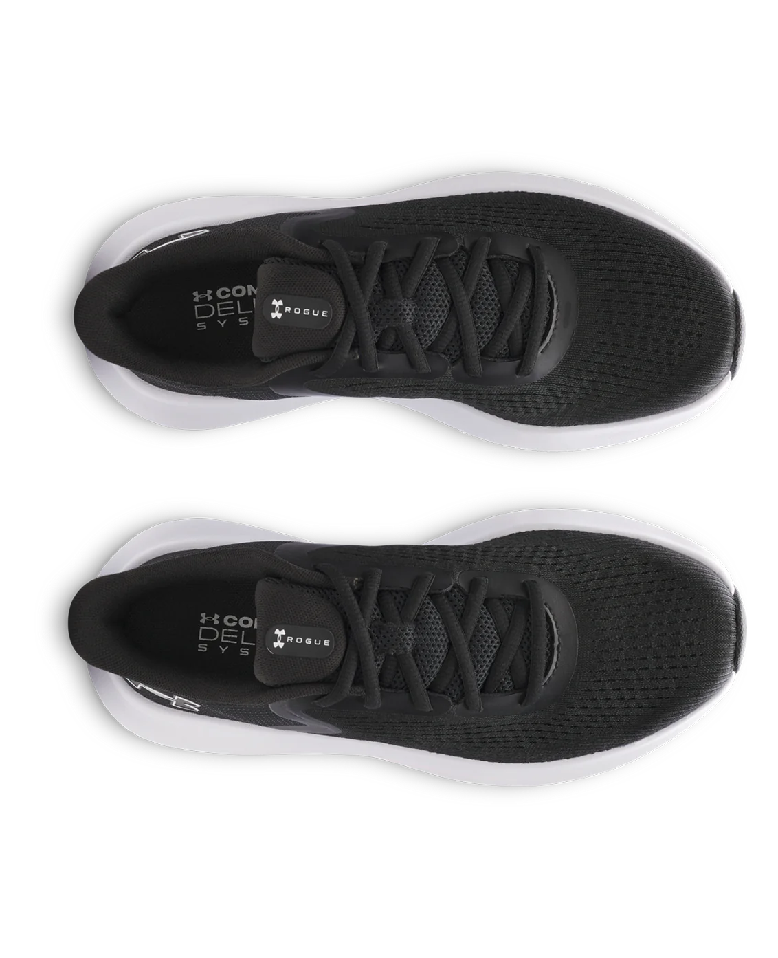 Under Armour Womens Charged Rogue 5 - Black/Black/White