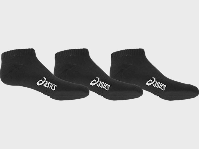 Asics Pace Low Socks 3 Pack-Black