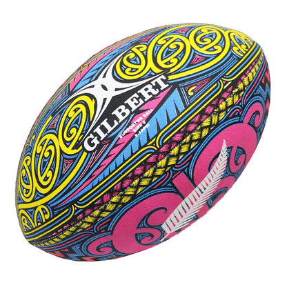 Gilbert Black Ferns Maori Supporter Ball - Size 5