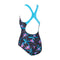 Zoggs Girls Flyback One Piece - Dragonfly