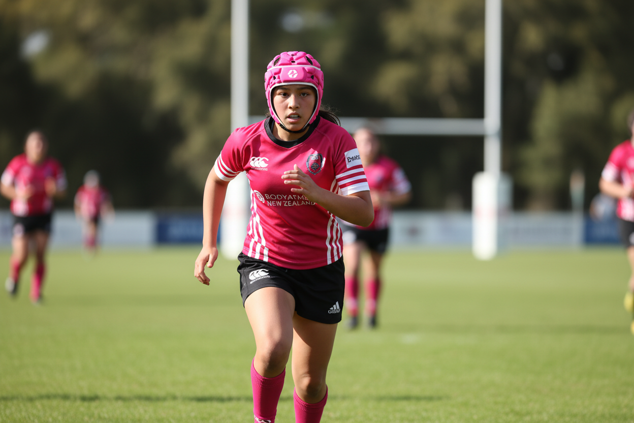 Body Armour Airflow Headgear - Fluro Pink