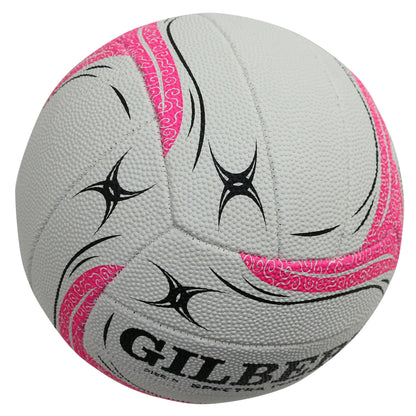 Gilbert Spectra T400 Size 4 Netball - White/Pink