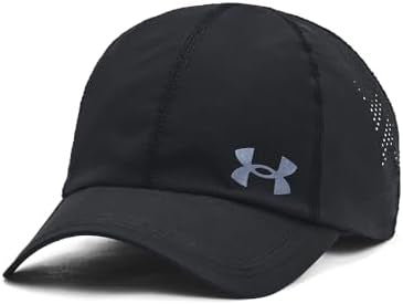 Under Armour Mens Launch Adjustable Running Cap- Black