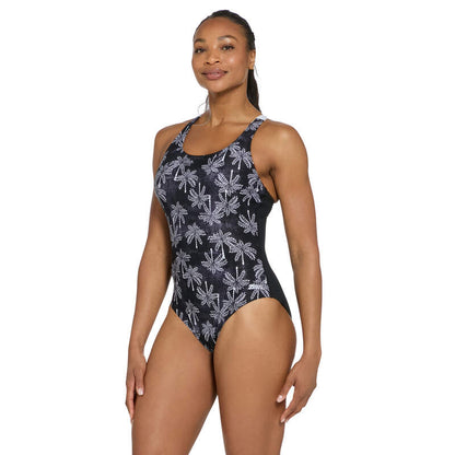 Zoggs Womens Powerback Ecolast+ One Piece - Jumera