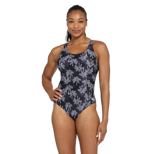 Zoggs Womens Powerback Ecolast+ One Piece - Jumera