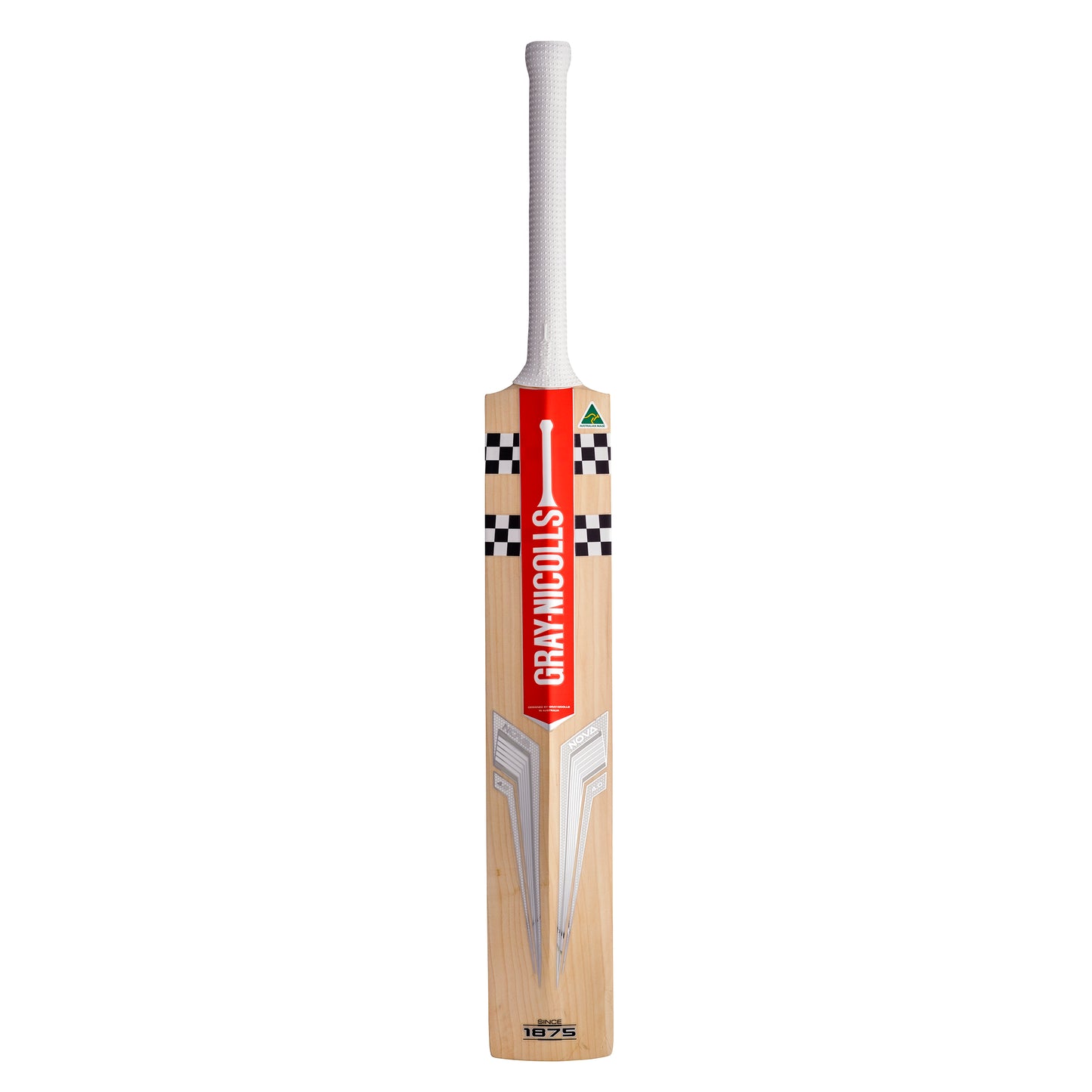 Gray Nicolls Nova 4.0 Players Bat (Natural, AU Made) - Short Handle