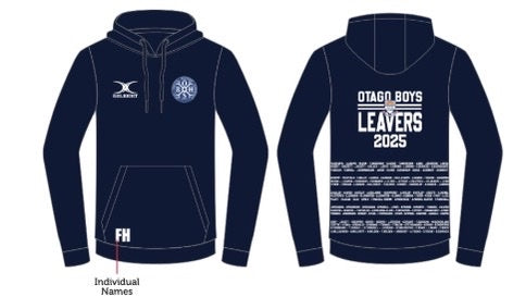 OBHS Leavers Hoody 2025 - Pre Order