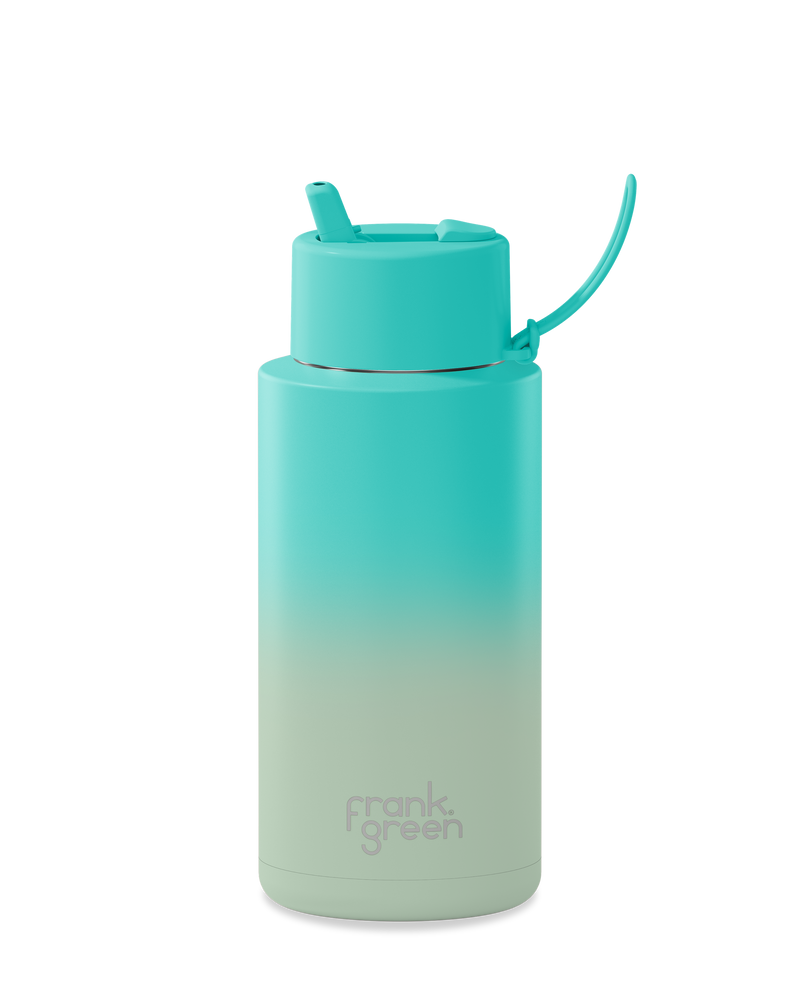 Frank Green 34oz Gradient Ceramic Reusable Bottle - Bondi Bliss