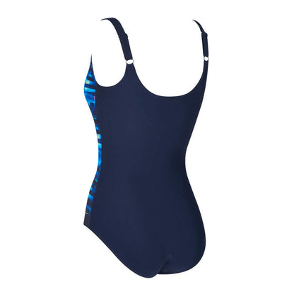 Zoggs Womens Adjustable Scoopback One Piece - Drone