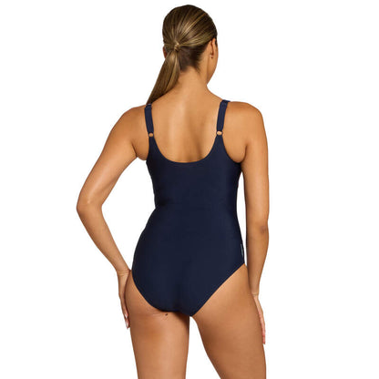 Zoggs Womens Adjustable Scoopback One Piece - Atlantis