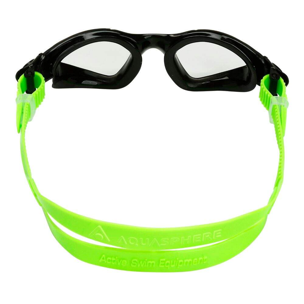 Aquasphere Kayenne Junior Goggles - Black/Lime/Clear