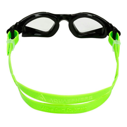 Aquasphere Kayenne Junior Goggles - Black/Lime/Clear