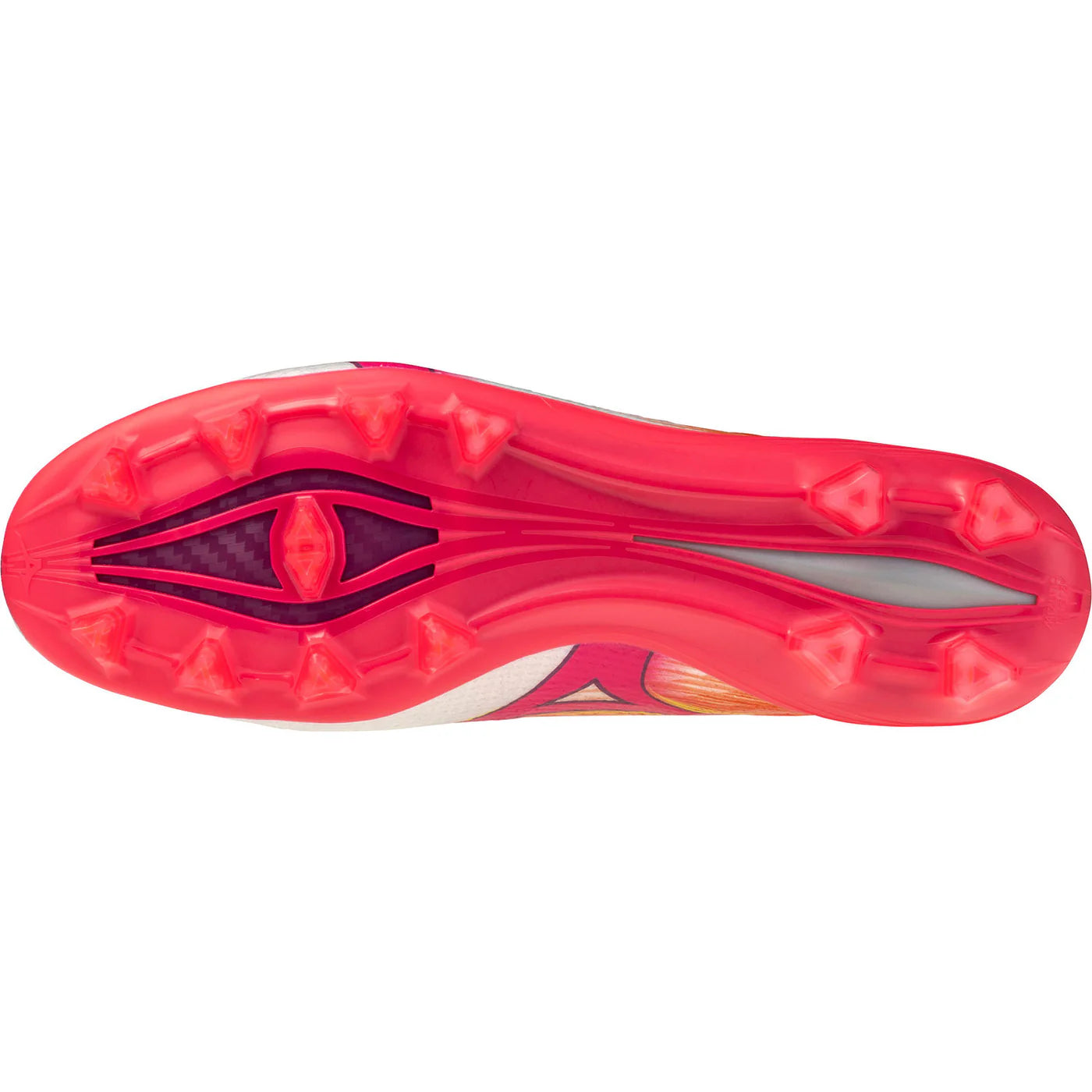 Mizuno Alpha III Elite FG Boots - White/Fuschsia Purple