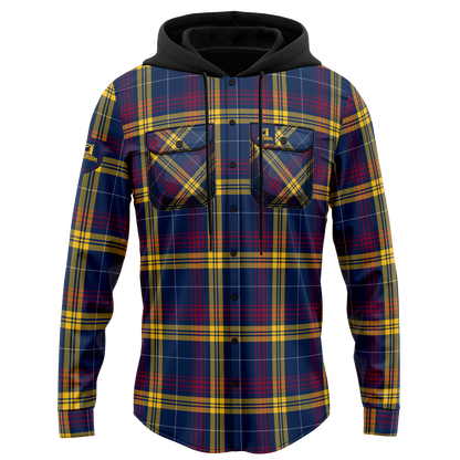 NZ Highlanders Hooded Flannel Shirt