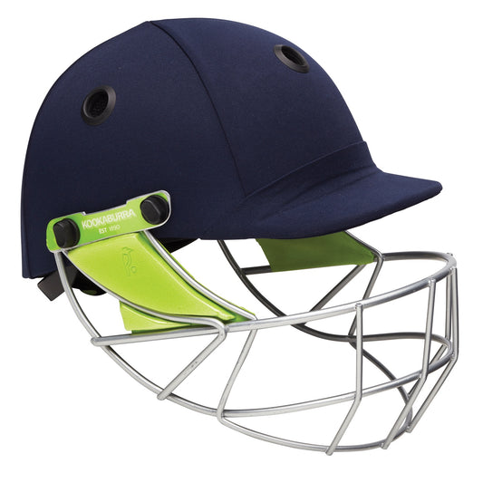 Kookaburra Pro 600 Cricket Helmet & Neck Guard - Navy