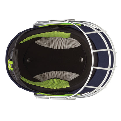 Kookaburra Pro 600 Cricket Helmet & Neck Guard - Navy