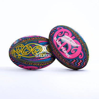 Gilbert Black Ferns Maori Supporter Ball - Size 5