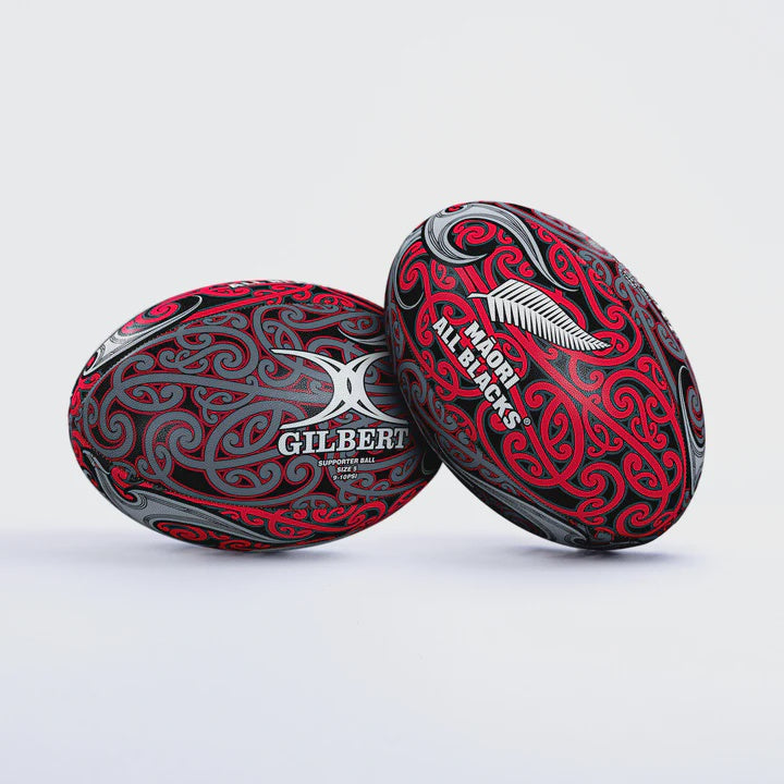 Gilbert Maori All Blacks Supporters Ball - Size 5