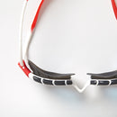 Zoggs Predator Goggles (Smaller Profile Fit) - White/Red/Tint Blue