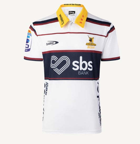 Classic Highlanders Super Rugby 2026 Infant Away Jersey & Shorts