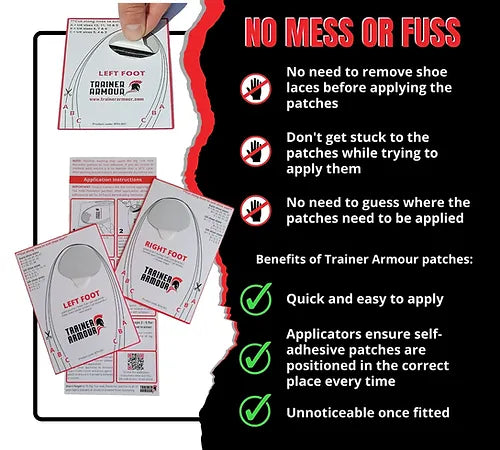 Trainer Armour Big Toe Hole Preventer Pack