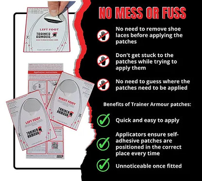 Trainer Armour Big Toe Hole Preventer Pack