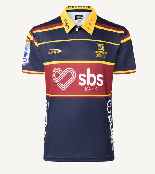 Classic Mens Highlanders Super Rugby Home Jersey 2026