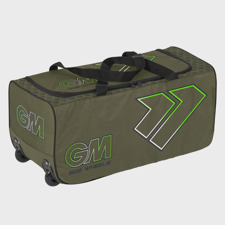 Gunn & Moore 606 Wheelie Bag - Khaki