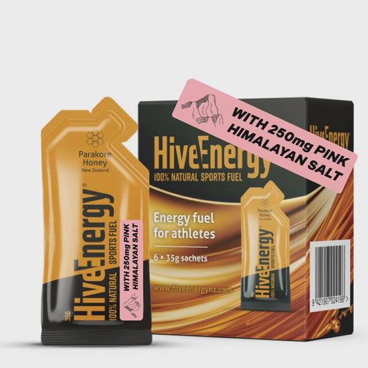 HiveEnergy® Sports Fuel (GF) 6 x Pack*WITH HIMALAYAN SALT