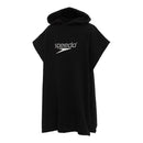 Speedo Teen Hooded Towel - Black/White