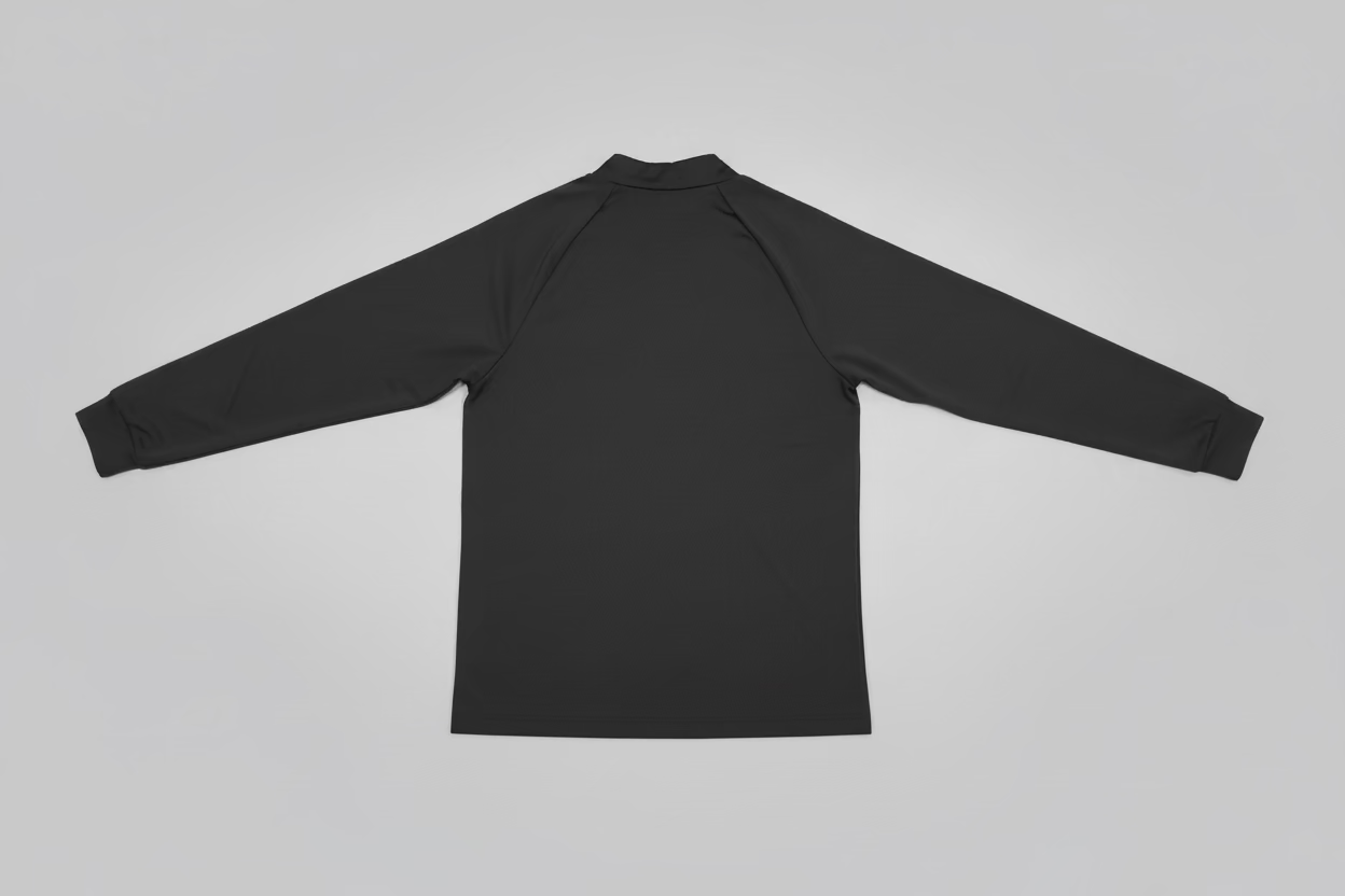 Funky Trunks Men's Long Sleeve Rash Vest - Still Black