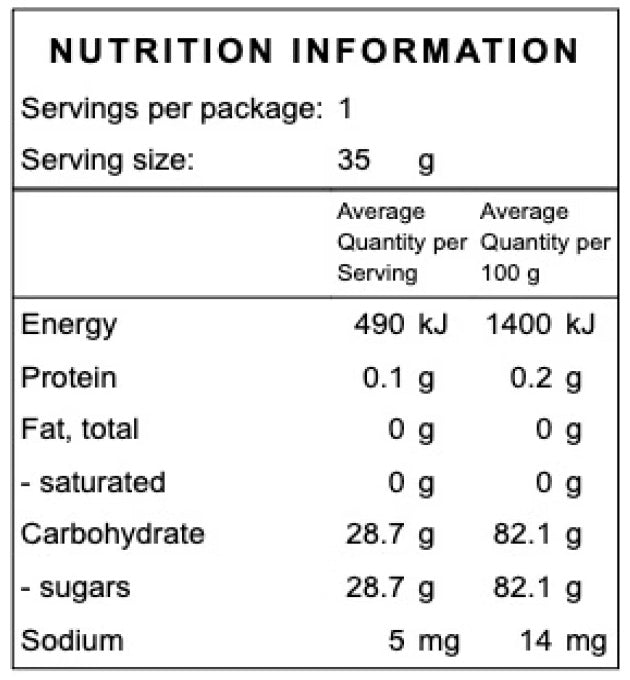 HiveEnergy Sports Fuel Apple and Honey (GF)