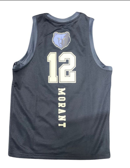 NBA Essentials Kids Memphis Grizzlies Name and Number Singlet - Ja Morant