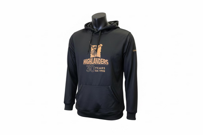 Classic Mens  Highlanders Hoody 2026 -Black/Gold