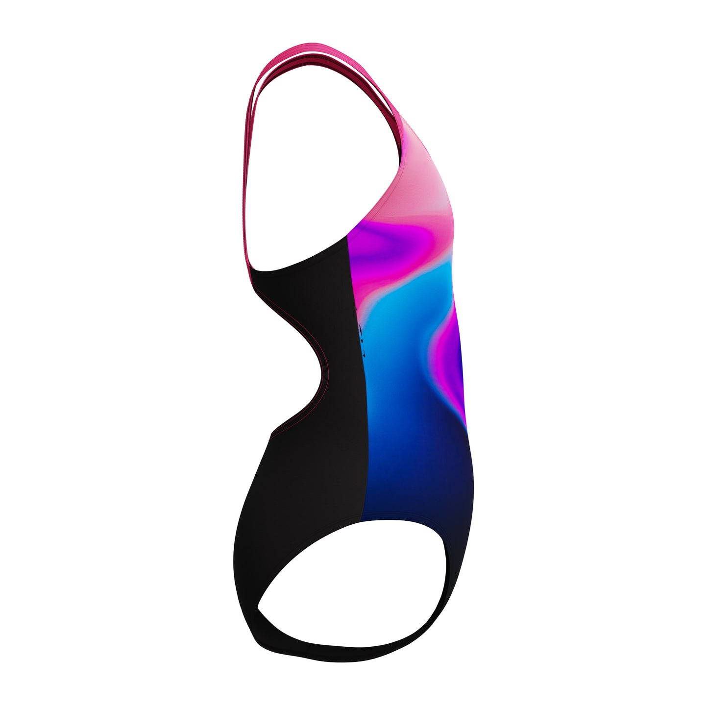 Speedo Girls Digital Placement Splashback - Margarita Pink/Anthracite