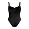 Speedo Womens Shaping Lunalustre One Piece - Black/Pink/Blue/Teal