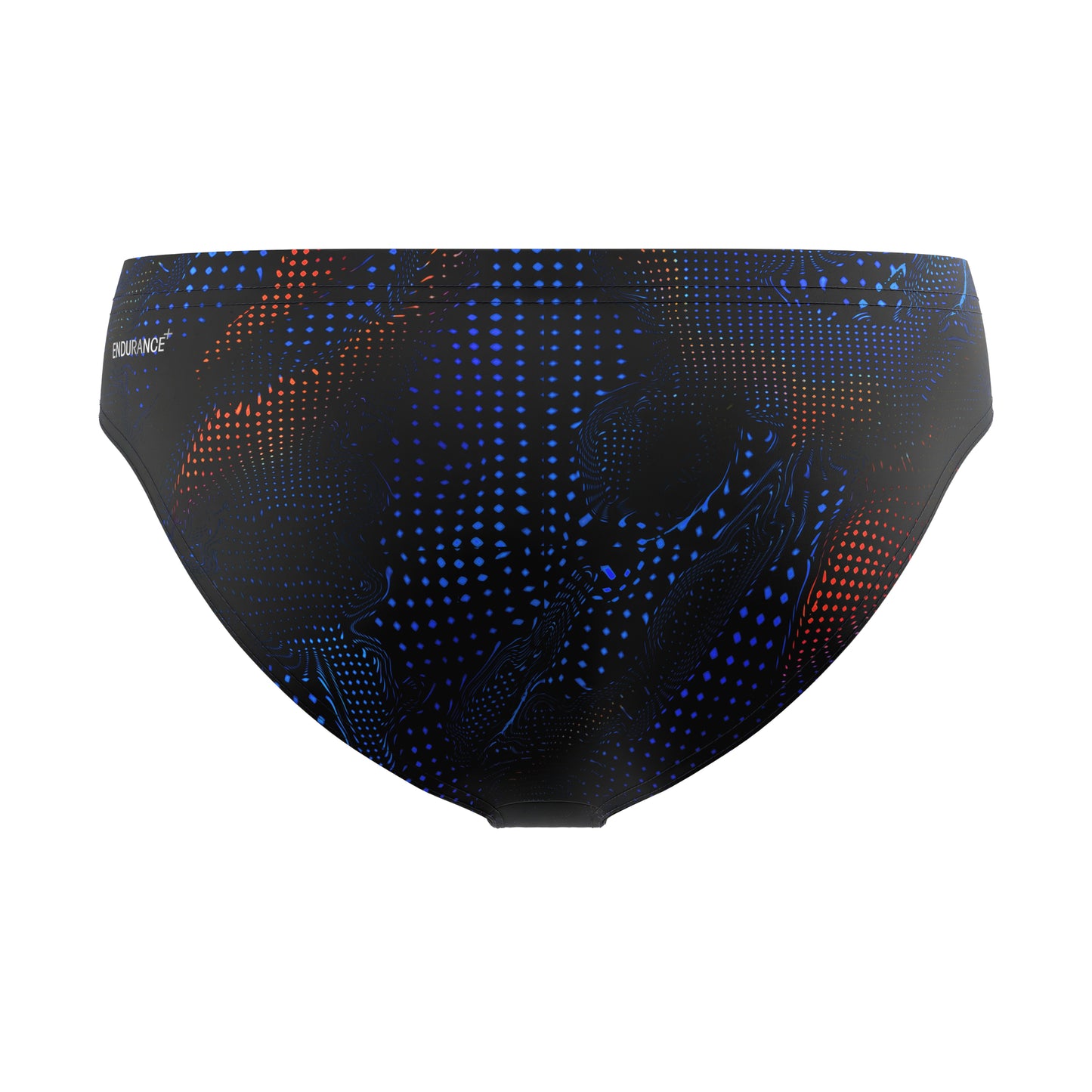 Speedo Mens Print 7 Cm Brief - Black