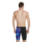 Speedo Mens Allover Jammer - Black/Beautiful Blue/Bolt/Carrot Cake