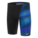 Speedo Mens Allover Jammer - Black/Beautiful Blue/Bolt/Carrot Cake