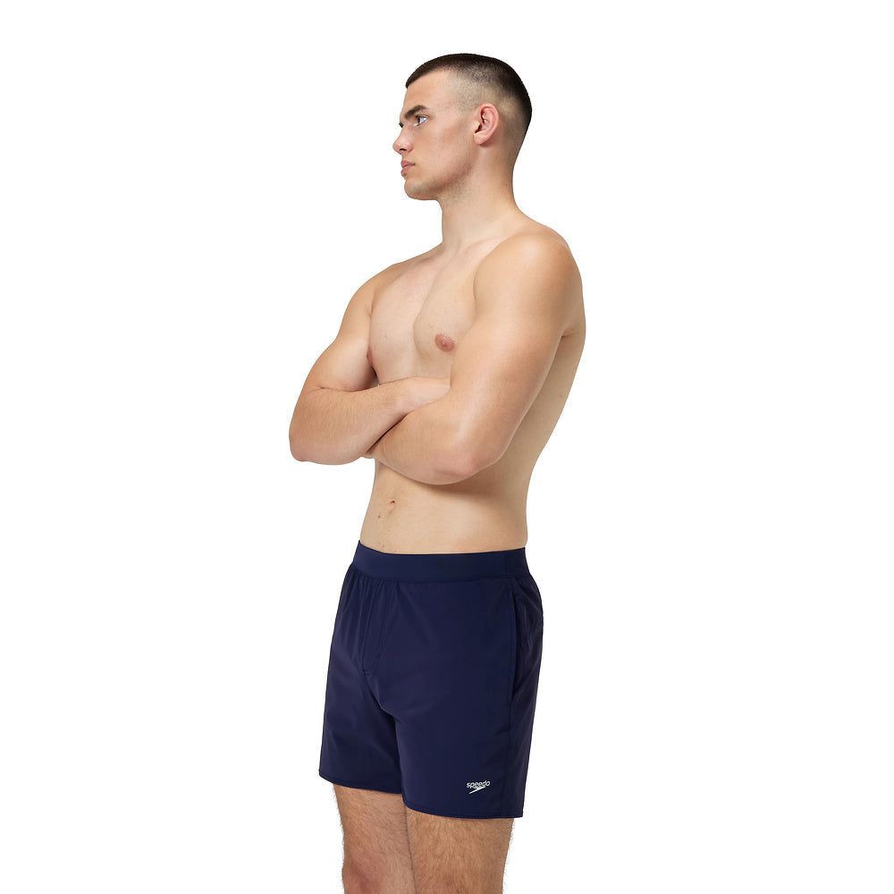 Speedo Mens The Lookout Solid Volley 16" Short - Peacoat