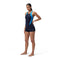 Speedo Womens Hypeerboom Splice Tankini 2 Piece - Navy/Azure