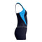 Speedo Womens Hypeerboom Splice Tankini 2 Piece - Navy/Azure